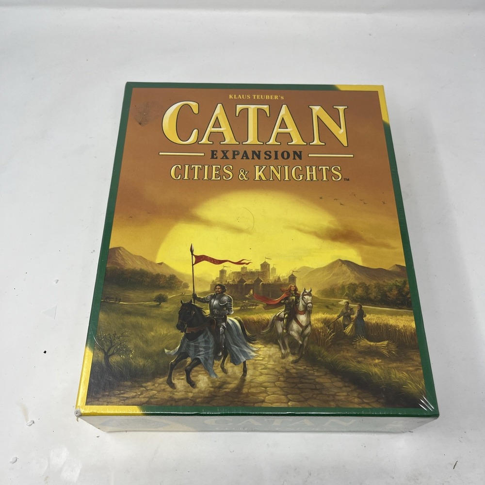 CATAN Cities & Knights Board Game Expansion 5th Edition NEW/Sealed